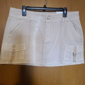 American Eagle Outfitters Tan Mini Skirt